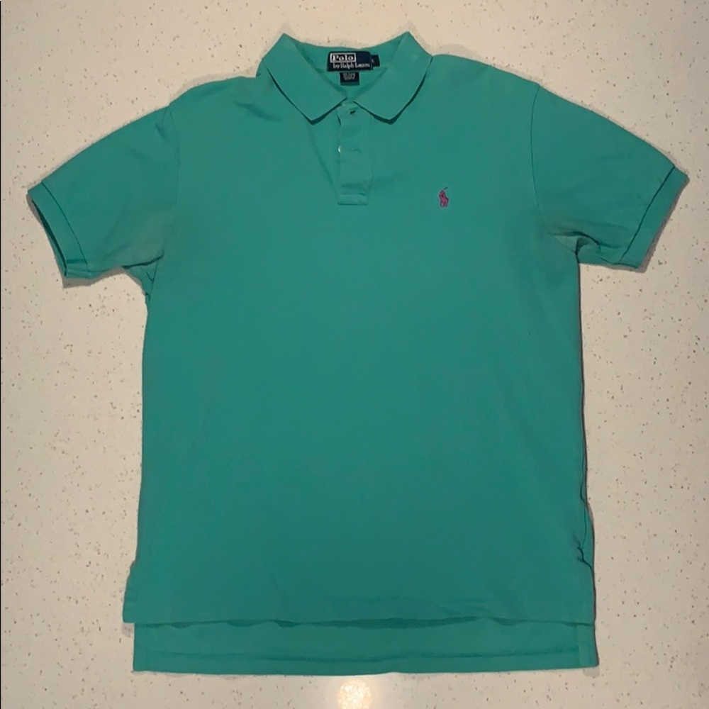 Polo Ralph Lauren Men’s Large Shirt Teal Green